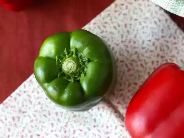 Receta ¿cómo pelar pimientos en el microondas?