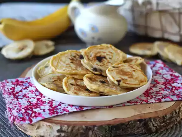 Receta Pancakes de plátano sin azúcar añadido, ¡las tortitas perfectas para el desayuno o la merienda!