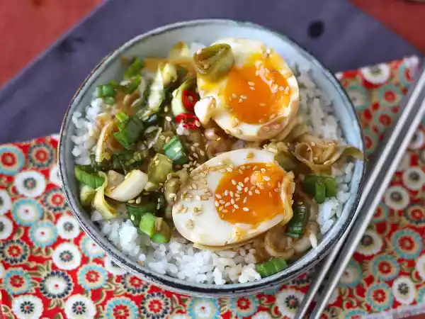 Receta Mayak gyeran - huevos marinados coreanos