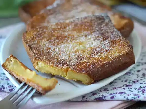 Receta Torrijas en freidora de aire de pan brioche, tradición sin complicaciones