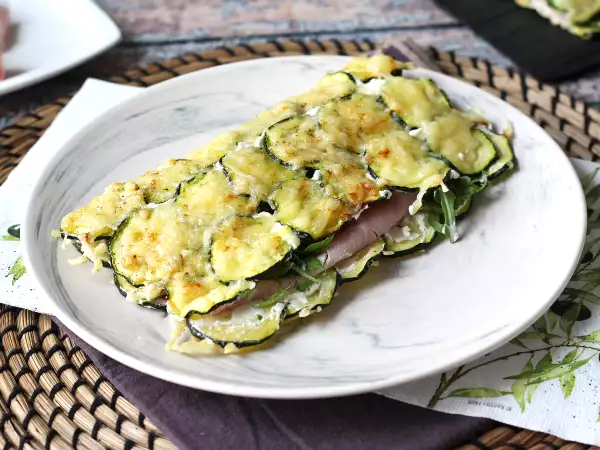Receta Sándwich de calabacín sin gluten: listo en 20 minutos y lleno de sabor