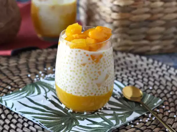 Receta Mango sago, el postre asiático con tapioca y mango que conquista por su sencillez