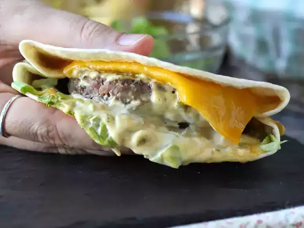 Receta Wraps estilo big mac, rápidos, prácticos y económicos