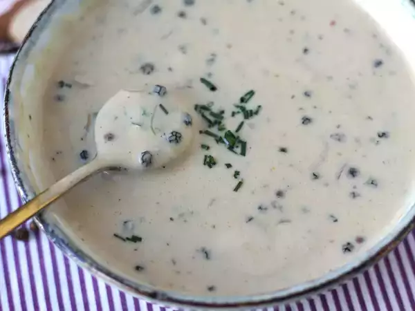 Receta Salsa a la pimienta casera: cremosa, muy aromática ideal para acompañar carnes