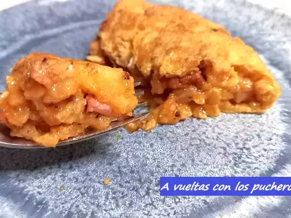 Receta Tortilla de migas manchegas