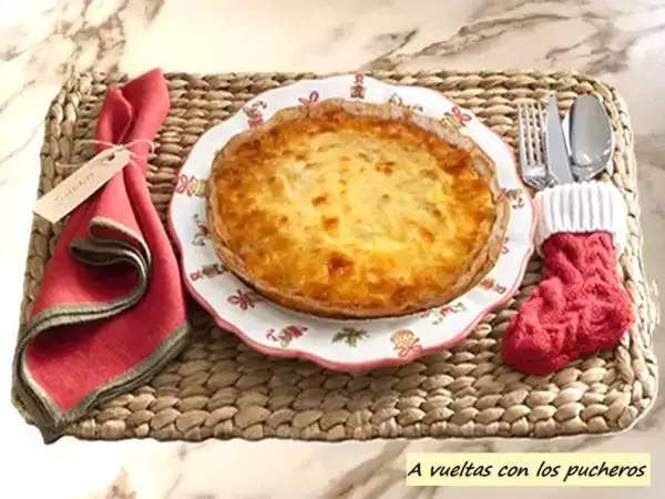 Receta Quiche de puerro y bacon