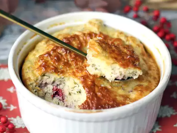 Receta Bizcocho proteico de frutos rojos, facilísimo