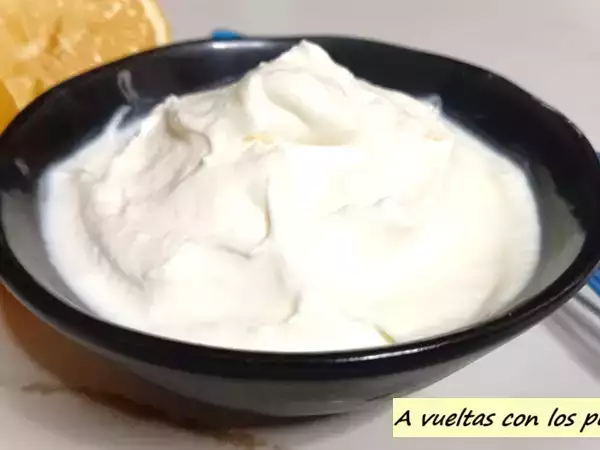 Receta Como hacer crema agria o sour cream casero