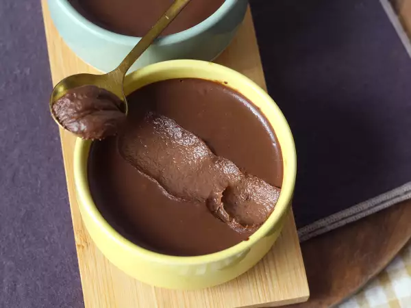 Receta Crema de plátano y chocolate con solo tres ingredientes