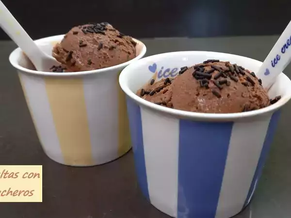 Receta Helado de chocolate súper cremoso