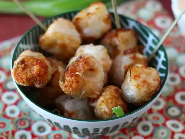 Receta Bocaditos de gambas estilo nem en freidora de aire