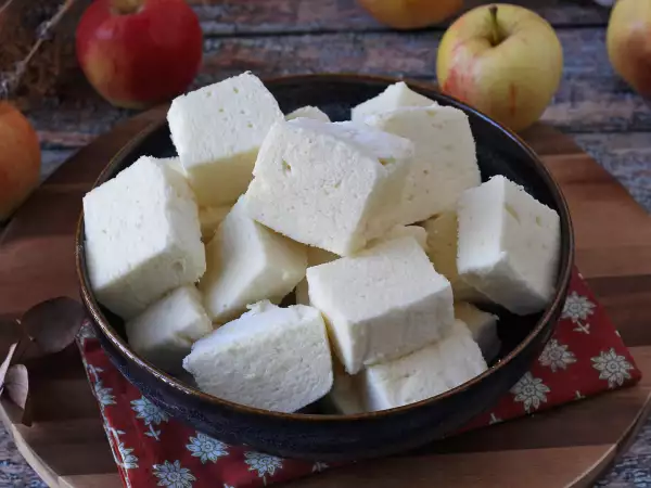 Receta Nubes de manzana caseras con solo 2 ingredientes