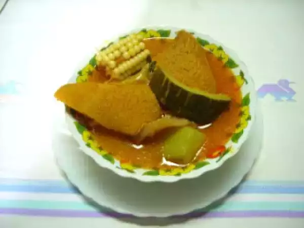 Receta Sopa de mondongo. la receta de mi madre.