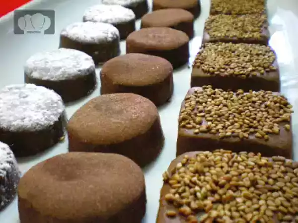 Receta Polvorones de chocolate caseros