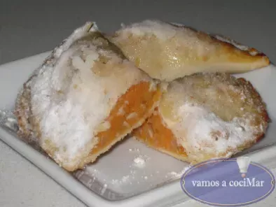 Receta Empanadillas dulces(truchas) de boniato