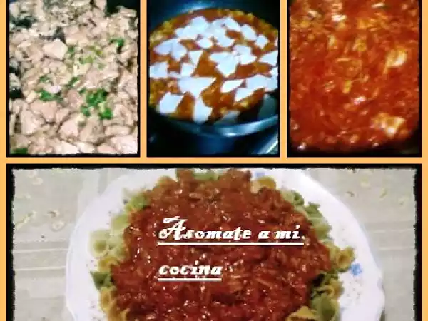 Receta Pasta con atún y queso