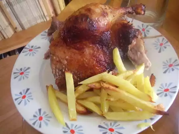 Receta Por navidad, pato a la naranja...