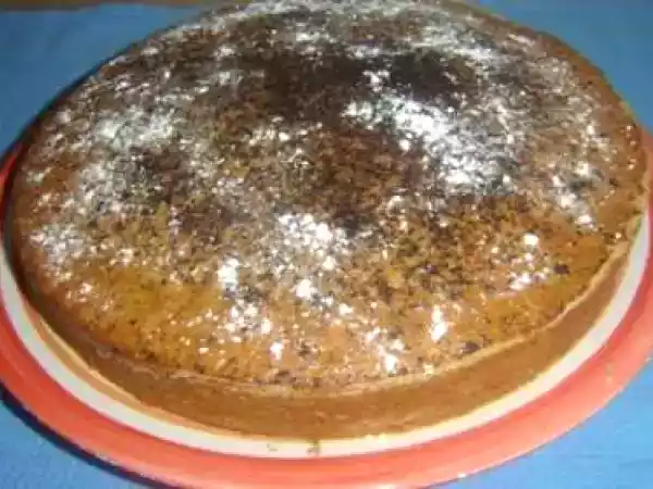 Receta Bizcocho de naranja con virutas de chocolate