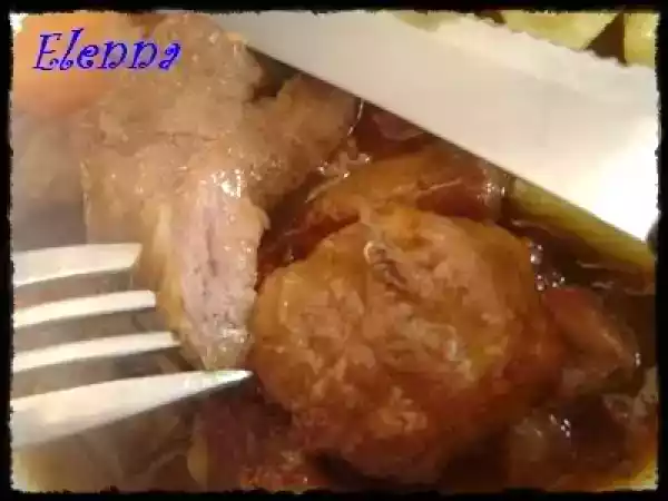 Receta Ciervo al vino tinto