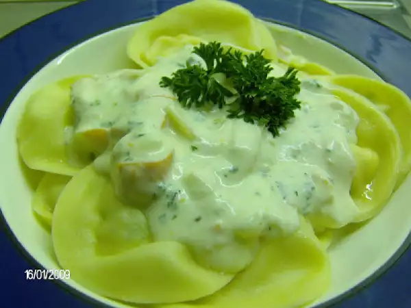 Receta Sorrentinos rellenos de centolla