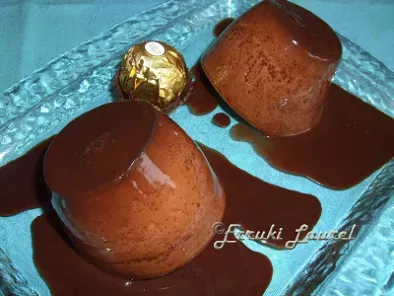 Receta Flan de chocolate crujiente