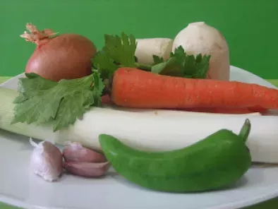 Receta Concentrado de verduras casero