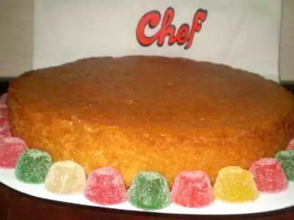 Receta Bizcocho calado