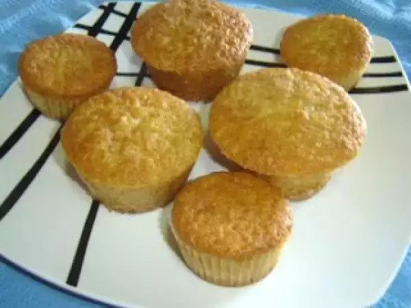 Receta Magdalenas con cabello de angel