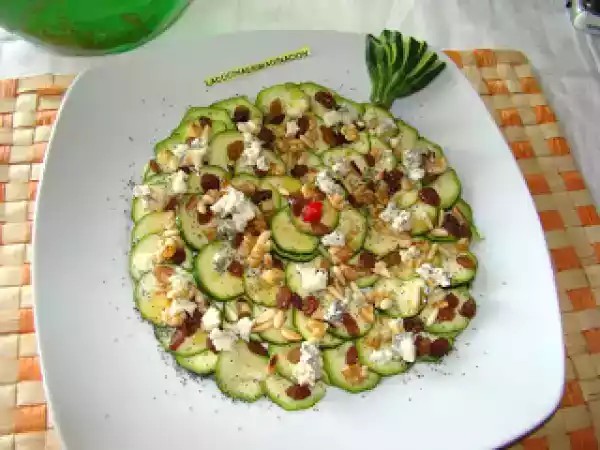 Receta Carpaccio de calabacin