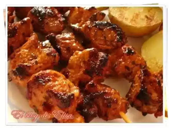 Receta Pinchos morunos
