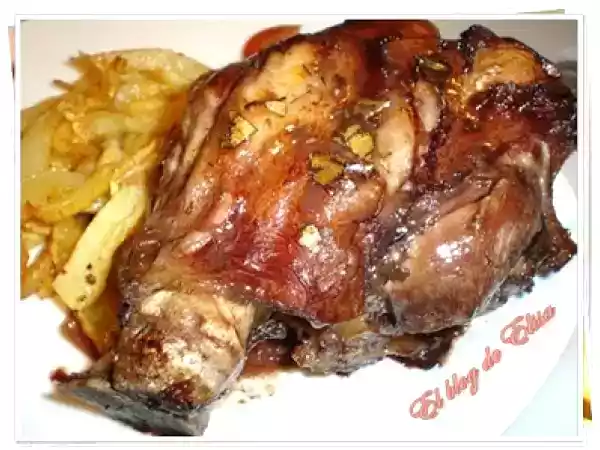 Receta Codillo asado