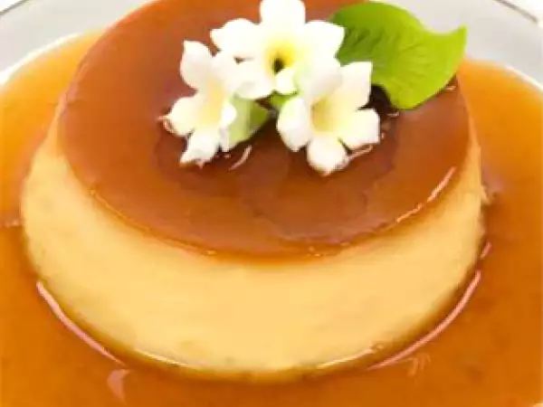 Receta Receta postre flan de yogurt