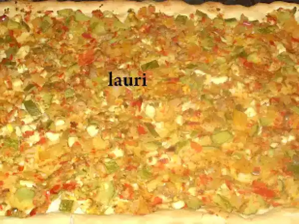 Receta Coca de verduras