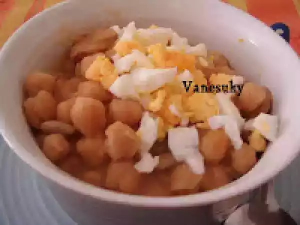Receta Garbanzos a la catalana