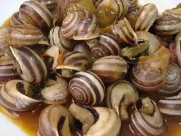 Receta Caracoles y cabrillas