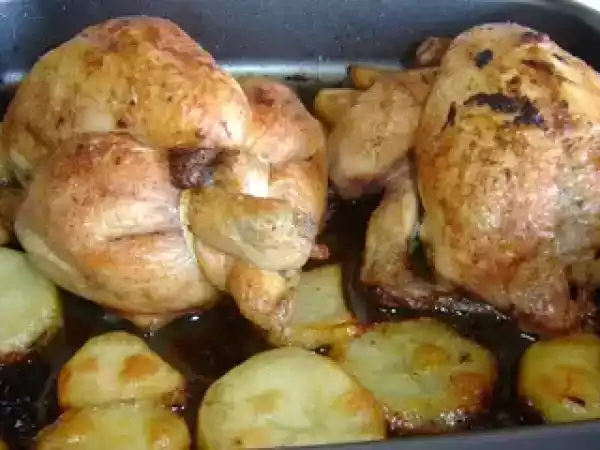 Receta Pollo relleno