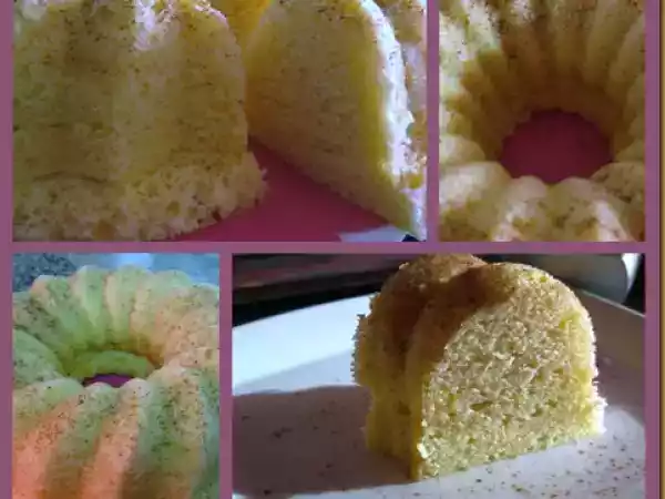 Receta Bizcocho de naranja (microondas)