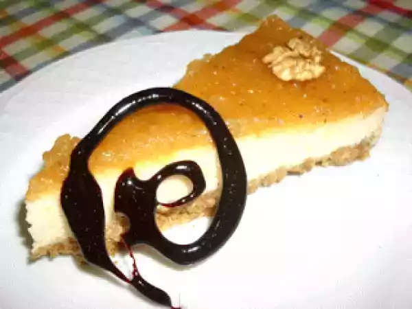 Receta sagardotegi gazta-tarta / tarta de queso sidrería