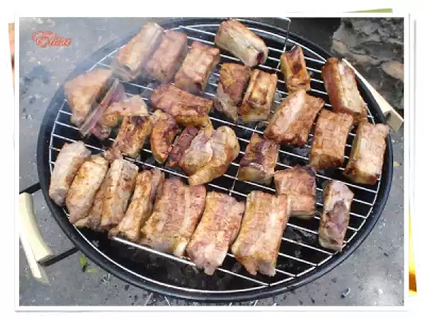 Receta Costilla a la barbacoa con salsa cajún