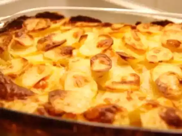 Receta Papas gratinadas ( kartoffelauflauf)