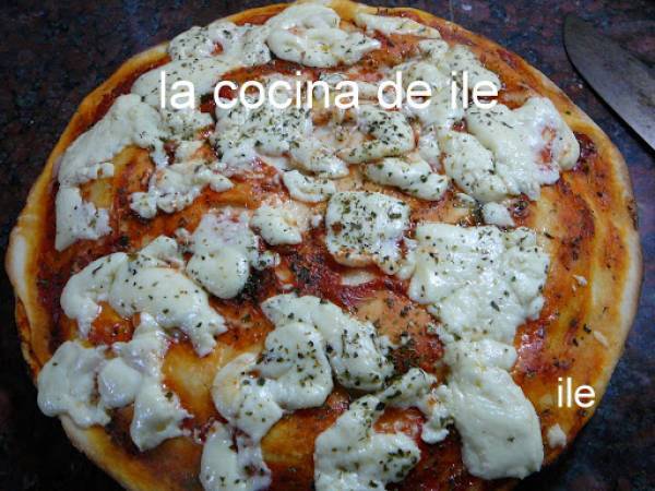 Receta Pizza rellena