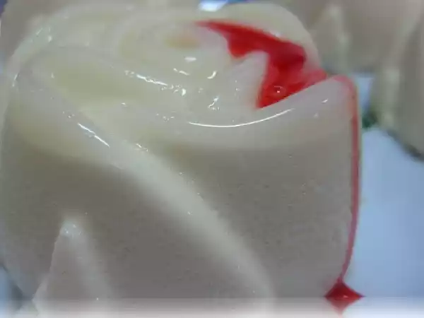 Receta Panacotta de leche de coco