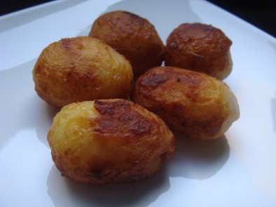 Receta Patatas cocidas fritas
