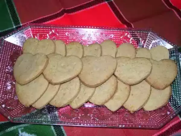 Receta Galletas de naranja y canela