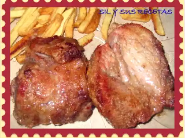 Receta Bondiola de cerdo al ajo