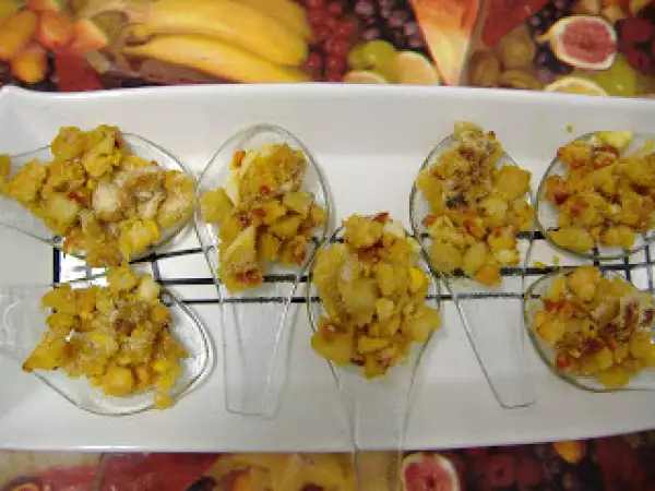 Receta Cucharas de vieras