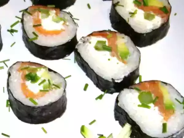 Receta Sushi en casa: salmón ahumado