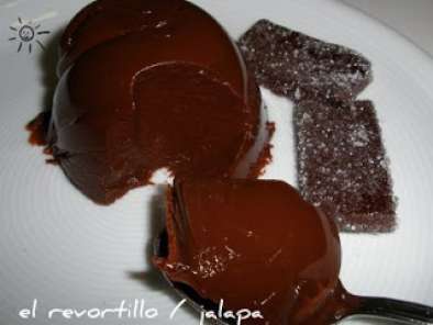 Receta Gelatina de chocolate