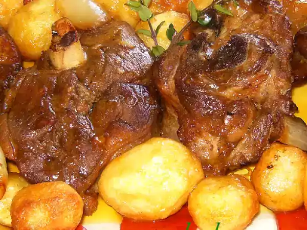 Receta Pierna de cordero asada al horno