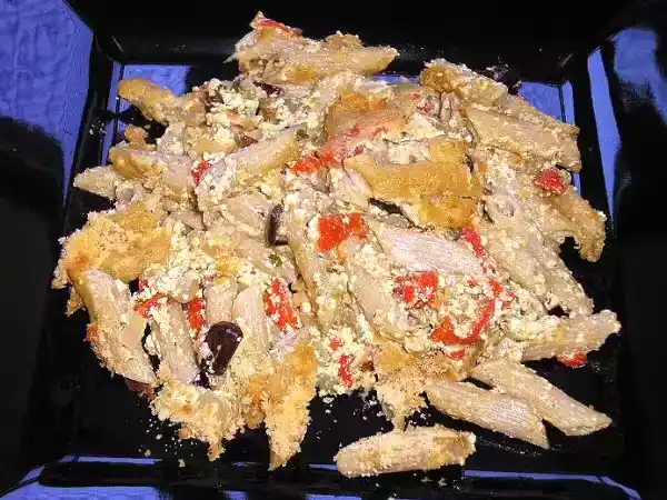 Receta Macarrones gratinados con tofu
